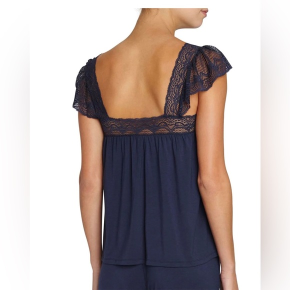 NWT EBERJEY Cecilia Flutter Sleeve Cami Sleewear- size small - Picture 2 of 3